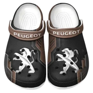 Peugeot Crocs Shoes, Clogs Men Women, Gift For Peugeot Fan CAR185031525280 - Brown