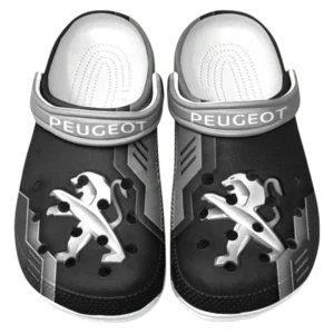 Peugeot Crocs Shoes, Clogs Men Women, Gift For Peugeot Fan CAR185031525280 - Gray