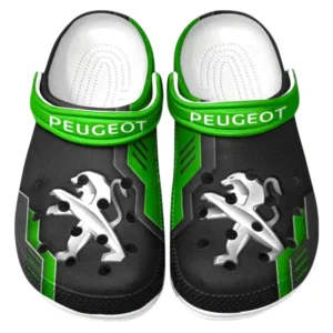 Peugeot Crocs Shoes, Clogs Men Women, Gift For Peugeot Fan CAR185031525280 - Green
