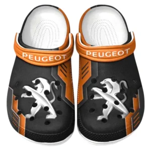 Peugeot Crocs Shoes, Clogs Men Women, Gift For Peugeot Fan CAR185031525280 - Orange