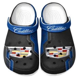 Cadillac Crocs Shoes, Clogs Men Women, Gift For Cadillac Fan CAR185031525281 - Blue