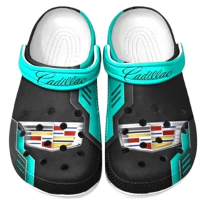 Cadillac Crocs Shoes, Clogs Men Women, Gift For Cadillac Fan CAR185031525281 - Cyan