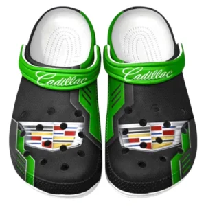 Cadillac Crocs Shoes, Clogs Men Women, Gift For Cadillac Fan CAR185031525281 - Green