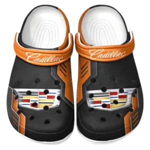 Cadillac Crocs Shoes, Clogs Men Women, Gift For Cadillac Fan CAR185031525281 - Orange