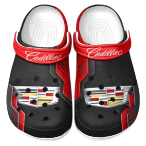 Cadillac Crocs Shoes, Clogs Men Women, Gift For Cadillac Fan CAR185031525281 - Red