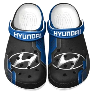 Hyundai Crocs Shoes, Clogs Men Women, Gift For Hyundai Fan CAR185031525282 - Blue