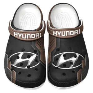 Hyundai Crocs Shoes, Clogs Men Women, Gift For Hyundai Fan CAR185031525282 - Brown