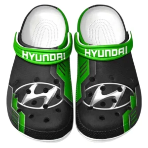 Hyundai Crocs Shoes, Clogs Men Women, Gift For Hyundai Fan CAR185031525282 - Green