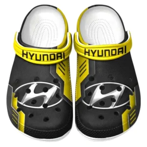 Hyundai Crocs Shoes, Clogs Men Women, Gift For Hyundai Fan CAR185031525282 - Yellow