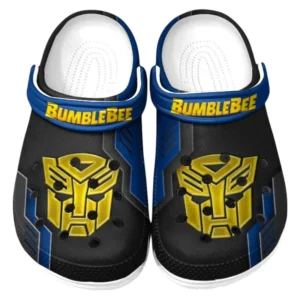 Bumblebee Crocs Shoes, Clogs Men Women, Gift For Bumblebee Fan CAR185031525283 - Blue