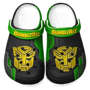 Bumblebee Crocs Shoes, Clogs Men Women, Gift For Bumblebee Fan CAR185031525283 - Green