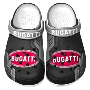 Bugatti Crocs Shoes, Clogs Men Women, Gift For Bugatti Fan CAR185031525284 - Gray