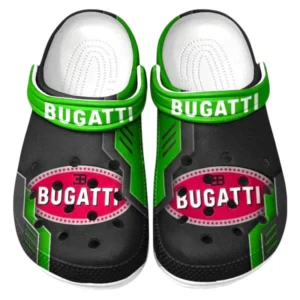 Bugatti Crocs Shoes, Clogs Men Women, Gift For Bugatti Fan CAR185031525284 - Green