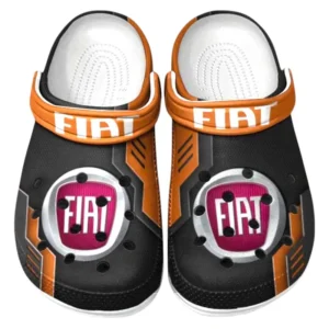 Fiat Crocs Shoes, Clogs Men Women, Gift For Fiat Fan CAR185031525285 - Orange