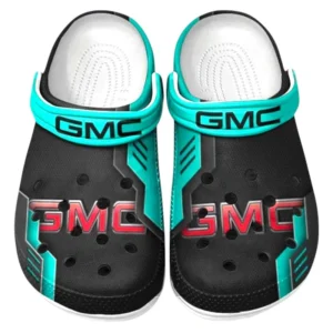 GMC Crocs Shoes, Clogs Men Women, Gift For GMC Fan CAR185031525287 - Cyan