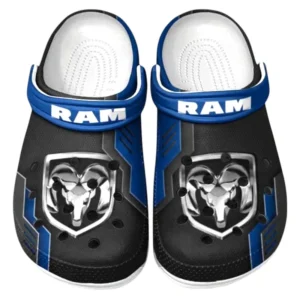 Ram truck Crocs Shoes, Clogs Men Women, Gift For Ram truck Fan CAR185031525288 - Blue