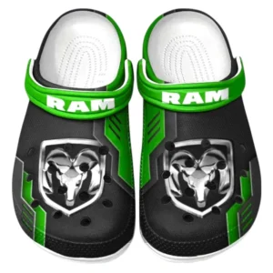 Ram truck Crocs Shoes, Clogs Men Women, Gift For Ram truck Fan CAR185031525288 - Green