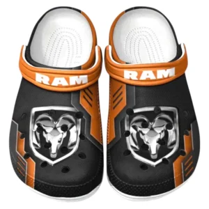 Ram truck Crocs Shoes, Clogs Men Women, Gift For Ram truck Fan CAR185031525288 - Orange