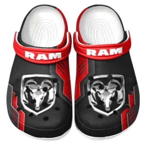 Ram truck Crocs Shoes, Clogs Men Women, Gift For Ram truck Fan CAR185031525288 - Red