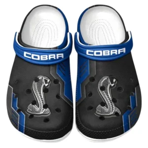 SVT Cobra Crocs Shoes, Clogs Men Women, Gift For SVT Cobra Fan CAR185031525290 - Blue