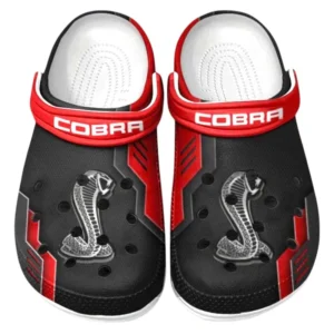 SVT Cobra Crocs Shoes, Clogs Men Women, Gift For SVT Cobra Fan CAR185031525290 - Red