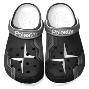 Polestar Crocs Shoes, Clogs Men Women, Gift For Polestar Fan CAR185031525291 - Gray