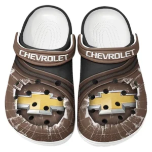 Chevrolet Crocs Clogs Men Women, Gift For Chevrolet Fan CAR188032025112 - Brown