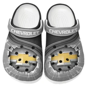 Chevrolet Crocs Clogs Men Women, Gift For Chevrolet Fan CAR188032025112 - Gray
