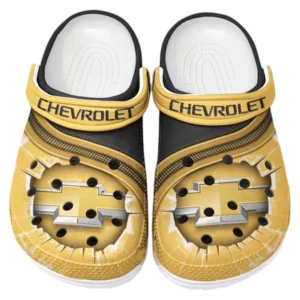 Chevrolet Crocs Clogs Men Women, Gift For Chevrolet Fan CAR188032025112 - Yellow