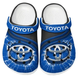 Toyota Crocs Clogs Men Women, Gift For Toyota Fan CAR188032025118 - Blue