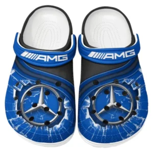 AMG Crocs Clogs Men Women, Gift For AMG Fan CAR188032025121 - Blue