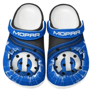 Mopar Crocs Clogs Men Women, Gift For Mopar Fan CAR188032025123 - Blue