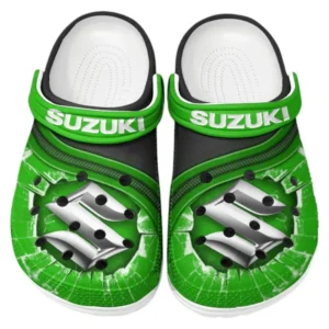 Suzuki Crocs Clogs Men Women, Gift For Suzuki Fan CAR188032025125 - Green