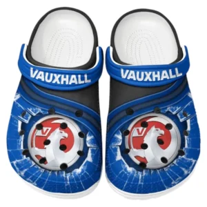 Vauxhall Crocs Clogs Men Women, Gift For Vauxhall Fan CAR188032025126 - Blue