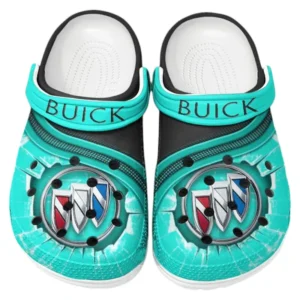 Buick Crocs Clogs Men Women, Gift For Buick Fan CAR188032025128 - Cyan