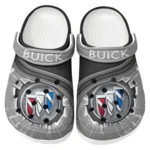 Buick Crocs Clogs Men Women, Gift For Buick Fan CAR188032025128 - Gray