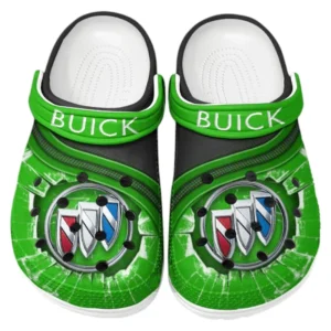 Buick Crocs Clogs Men Women, Gift For Buick Fan CAR188032025128 - Green
