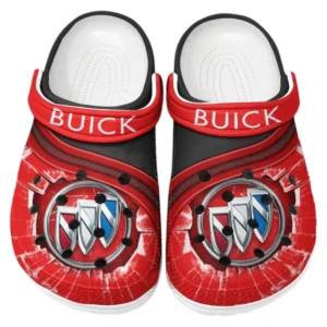 Buick Crocs Clogs Men Women, Gift For Buick Fan CAR188032025128 - Red