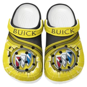 Buick Crocs Clogs Men Women, Gift For Buick Fan CAR188032025128 - Yellow