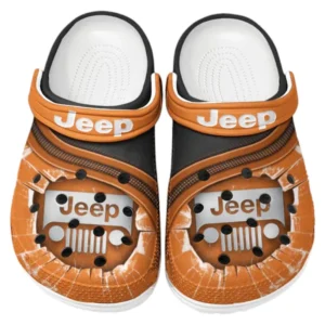 Jeep Crocs Clogs Men Women, Gift For Jeep Fan CAR188032025129 - Orange