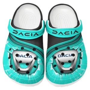 Dacia Crocs Clogs Men Women, Gift For Dacia Fan CAR188032025132 - Cyan
