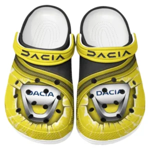 Dacia Crocs Clogs Men Women, Gift For Dacia Fan CAR188032025132 - Yellow
