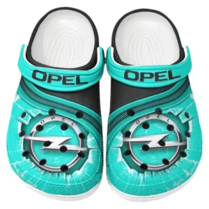 Opel Crocs Clogs Men Women, Gift For Opel Fan CAR188032025133 - Cyan