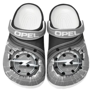 Opel Crocs Clogs Men Women, Gift For Opel Fan CAR188032025133 - Gray