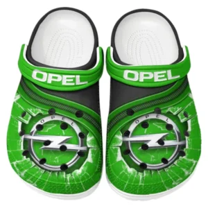 Opel Crocs Clogs Men Women, Gift For Opel Fan CAR188032025133 - Green