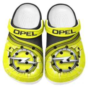 Opel Crocs Clogs Men Women, Gift For Opel Fan CAR188032025133 - Yellow