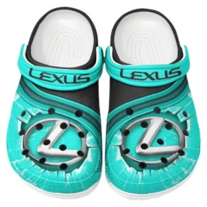 Lexus Crocs Clogs Men Women, Gift For Lexus Fan CAR188032025135 - Cyan