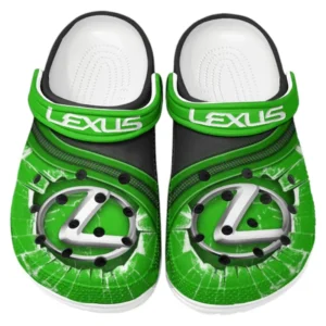 Lexus Crocs Clogs Men Women, Gift For Lexus Fan CAR188032025135 - Green