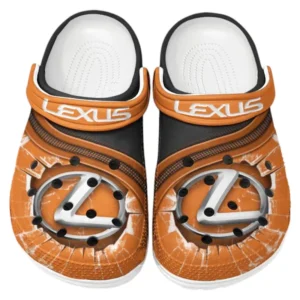 Lexus Crocs Clogs Men Women, Gift For Lexus Fan CAR188032025135 - Orange