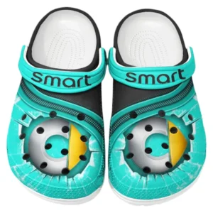 Smart Crocs Clogs Men Women, Gift For Smart Fan CAR188032025138 - Cyan